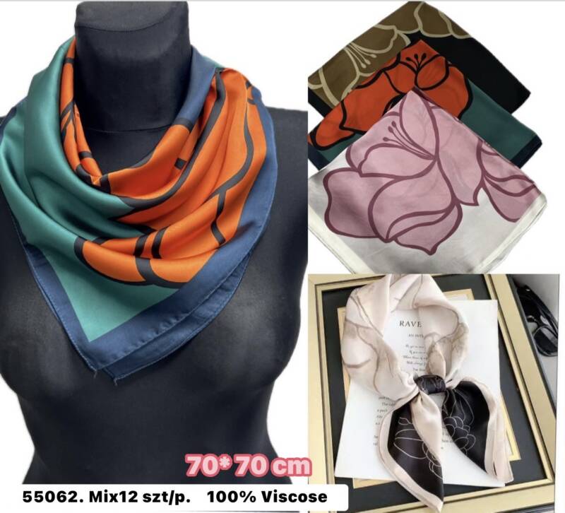 Chuska damskie Roz Standard,  Mix kolor Paczka 12 szt